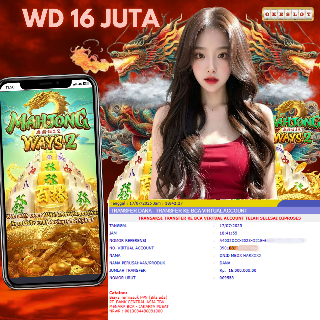 OKESLOT – MAHJONG WAYS 2 (PG SOFT)